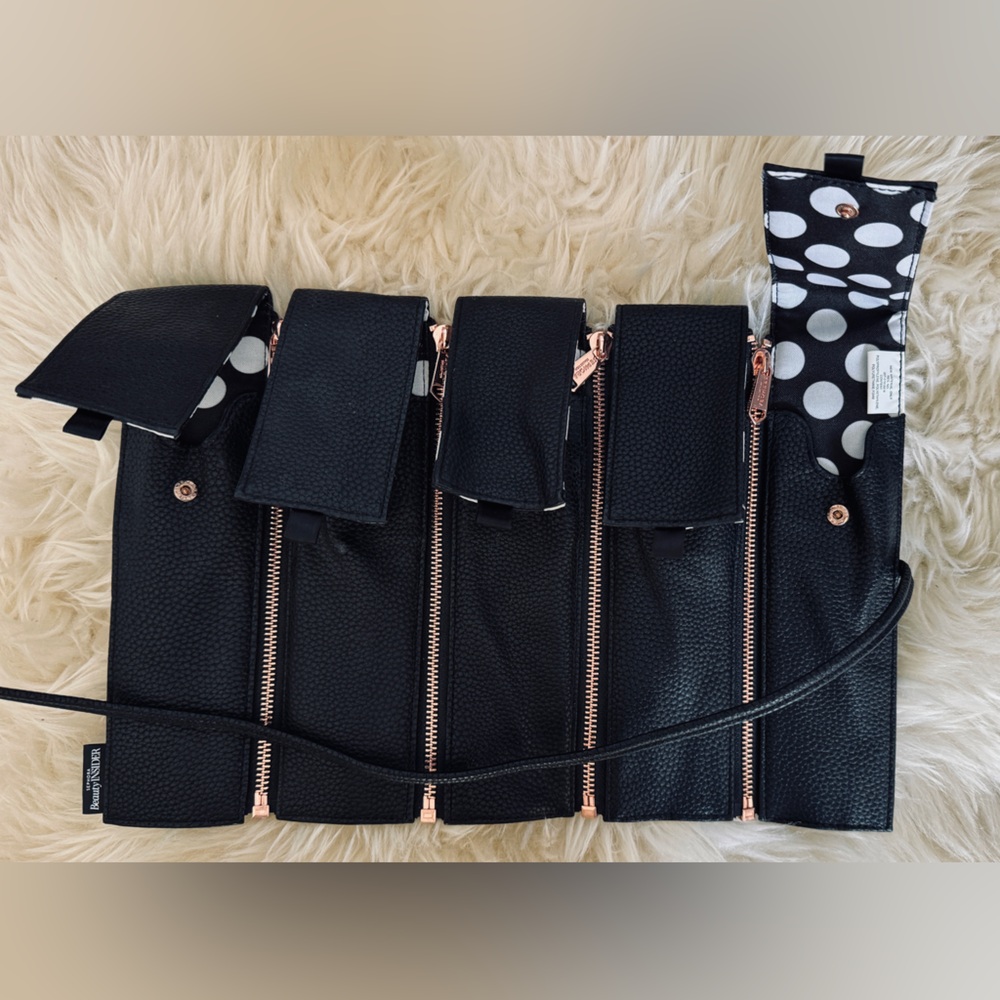 SEPHORA Beauty Insider Make Up Brush Roll Up Zipper Case - Picture 3 of 5